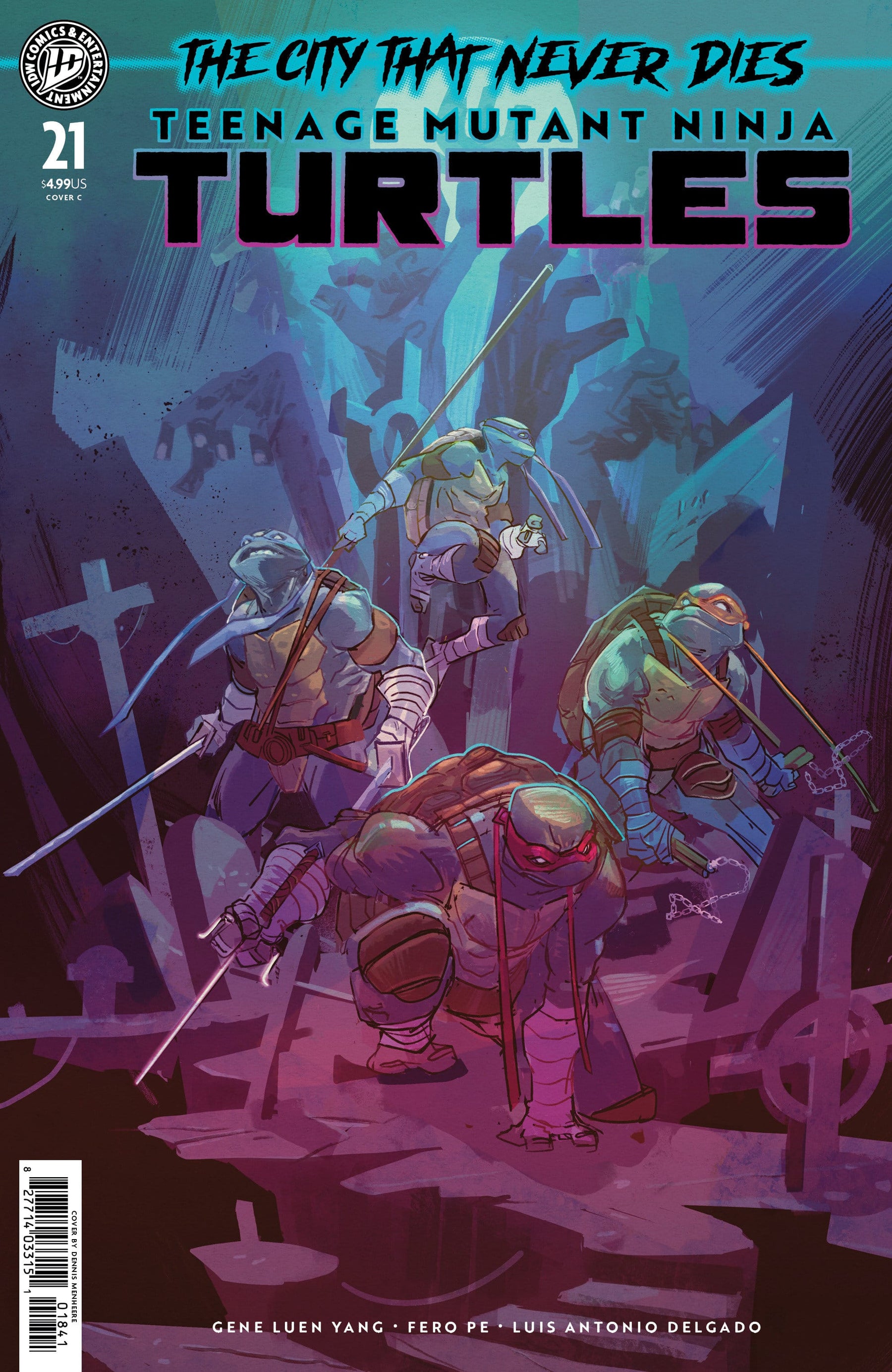 Teenage Mutant Ninja Turtles #21 Variant C (Menheere) (Release Date: 08/19/2026)