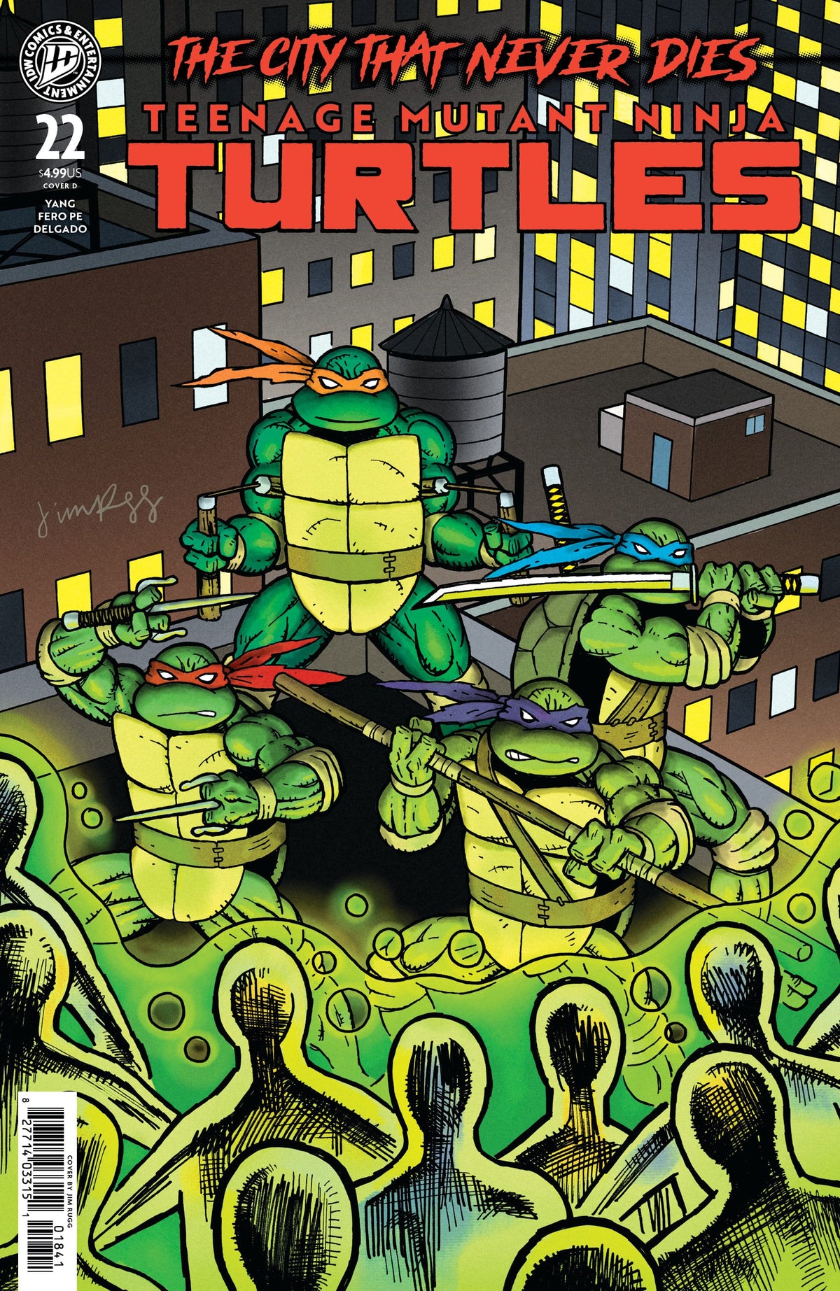 IDW Publishing Comic Books Teenage Mutant Ninja Turtles #22 Variant D (Rugg) (Release Date: 09/16/2026) 82771403315102241 PRH-82771403315102241