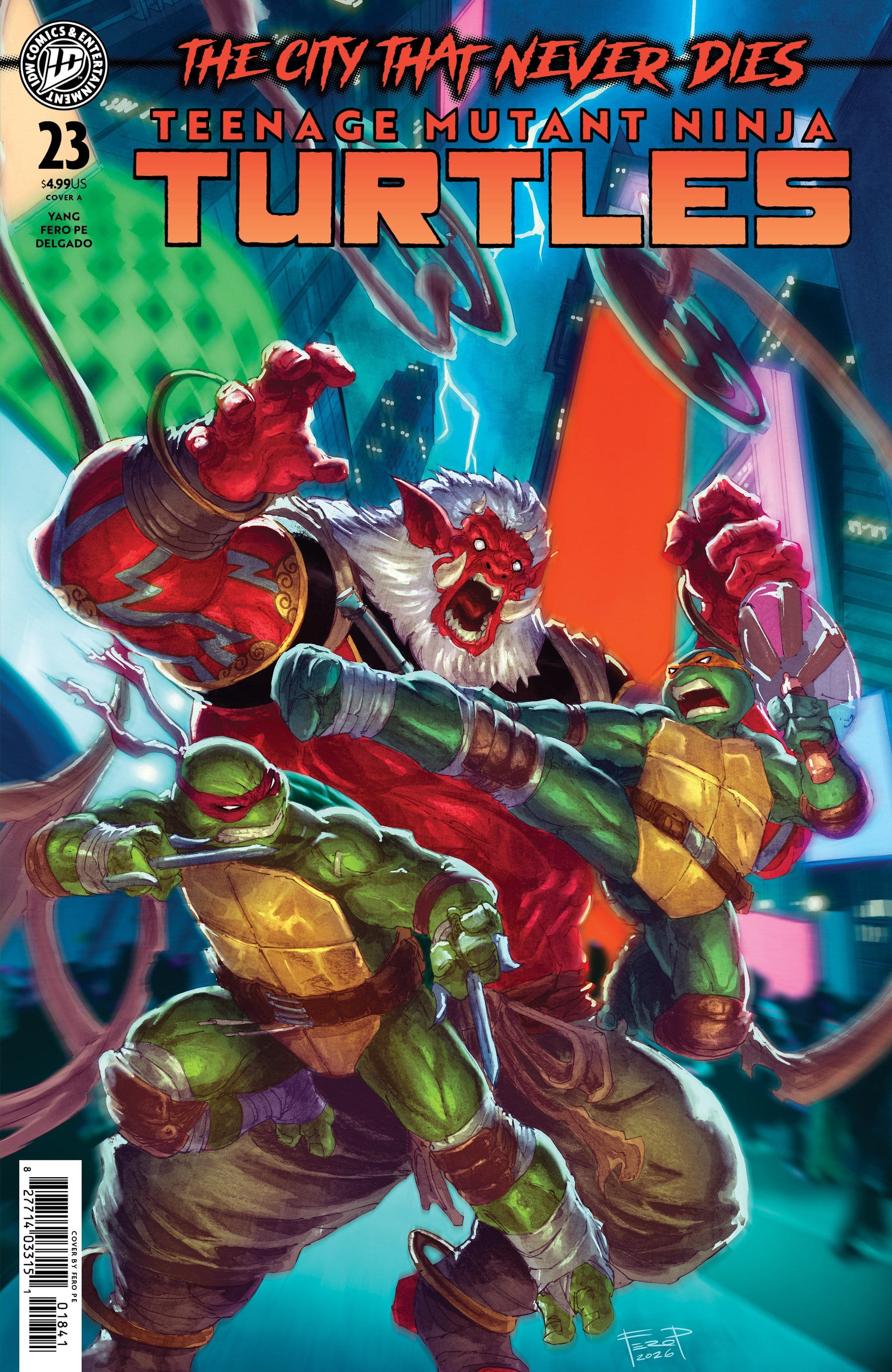 Teenage Mutant Ninja Turtles #23 Cover A (Pe) (Release Date: 10/14/2026)