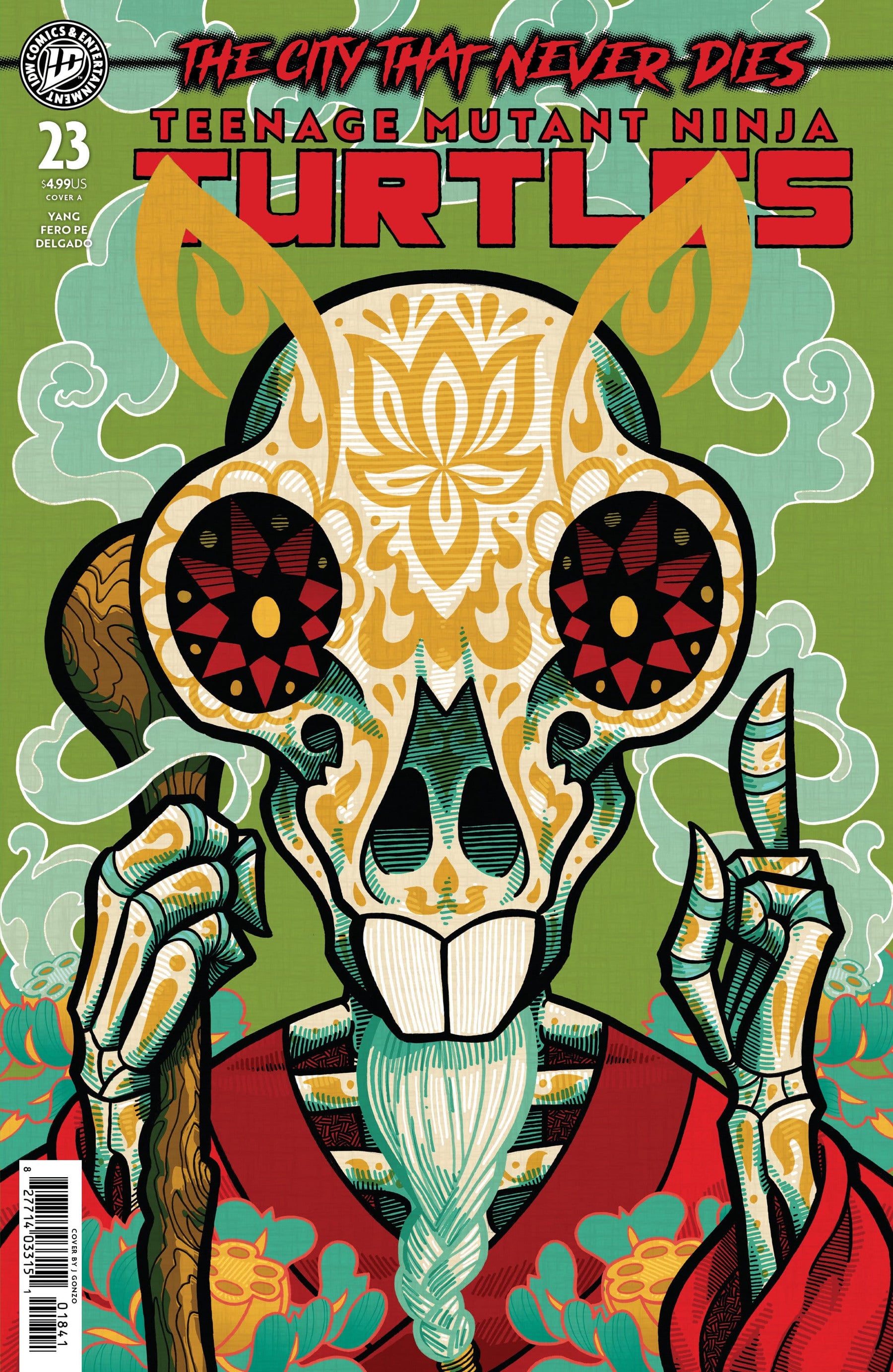 Teenage Mutant Ninja Turtles #23 Variant D (J. Gonzo) (Release Date: 10/14/2026)