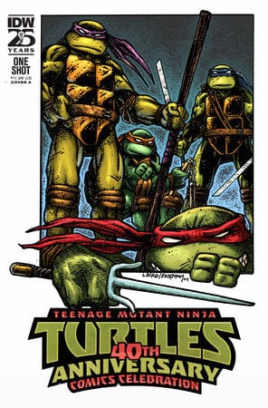 IDW Publishing Comic Books Teenage Mutant Ninja Turtles: 40th Anniversary Comics Celebration Cover A (Laird  & Eastman) 82771403314400111 PRH-82771403314400111