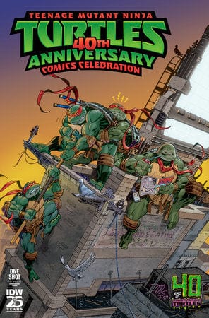 IDW Publishing Comic Books Teenage Mutant Ninja Turtles: 40th Anniversary Comics Celebration Variant 40th Anniversary (Dooney) 82771403314401111 PRH-82771403314401111