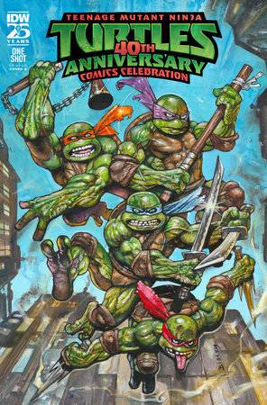 IDW Publishing Comic Books Teenage Mutant Ninja Turtles: 40th Anniversary Comics Celebration Variant B (Bisley) 82771403314400211 PRH-82771403314400211