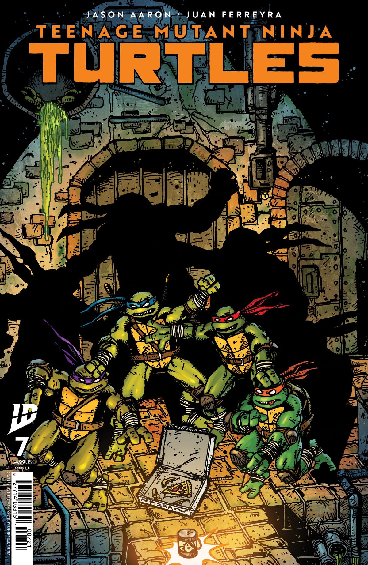 IDW Publishing Comic Books Teenage Mutant Ninja Turtles #7 Variant B (Eastman) 82771403315100721 PRH-82771403315100721