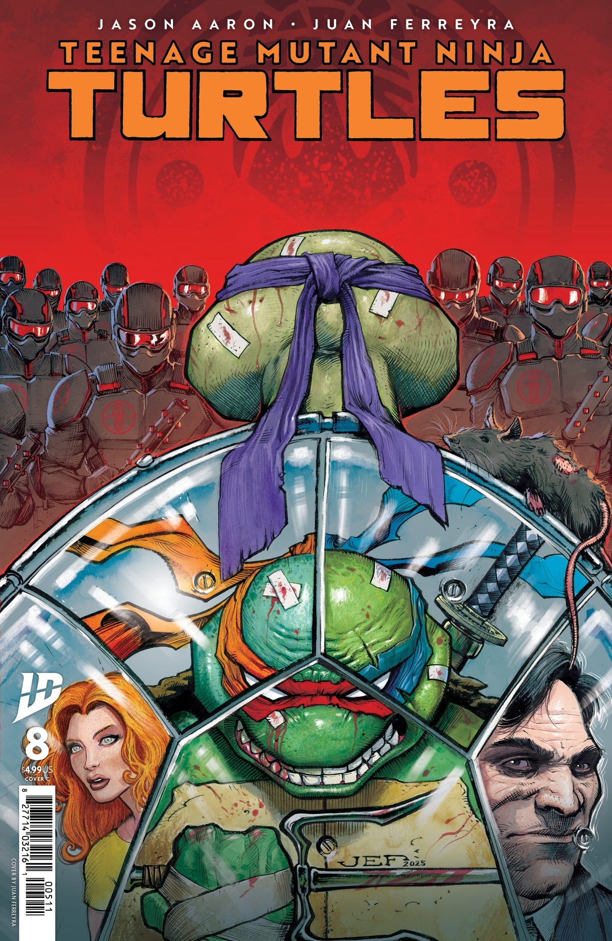 IDW Publishing Comic Books Teenage Mutant Ninja Turtles #8 Variant C (Ferreyra) 82771403315100831 PRH-82771403315100831