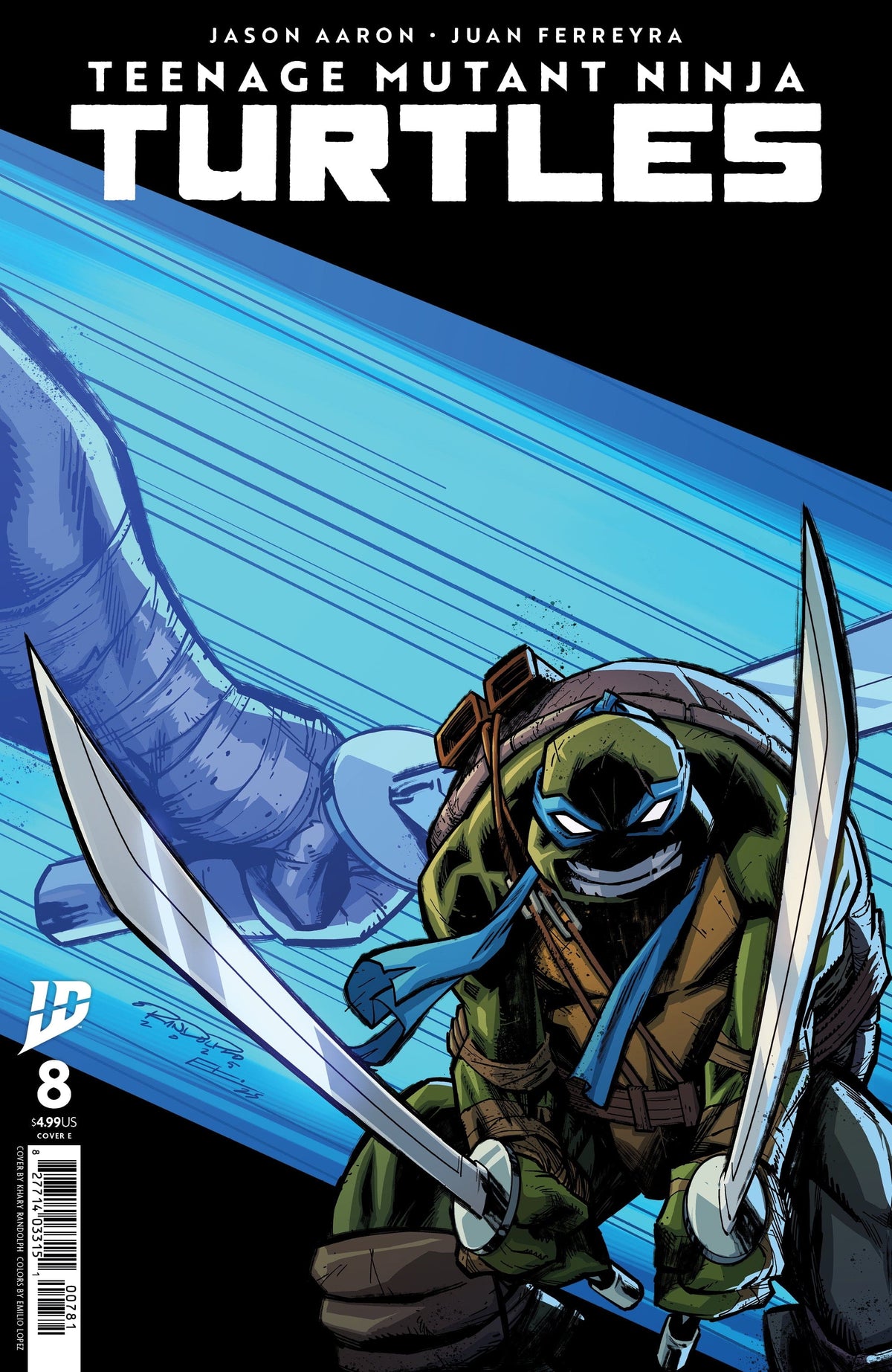 IDW Publishing Comic Books Teenage Mutant Ninja Turtles #8 Variant E () 82771403315100881 PRH-82771403315100881