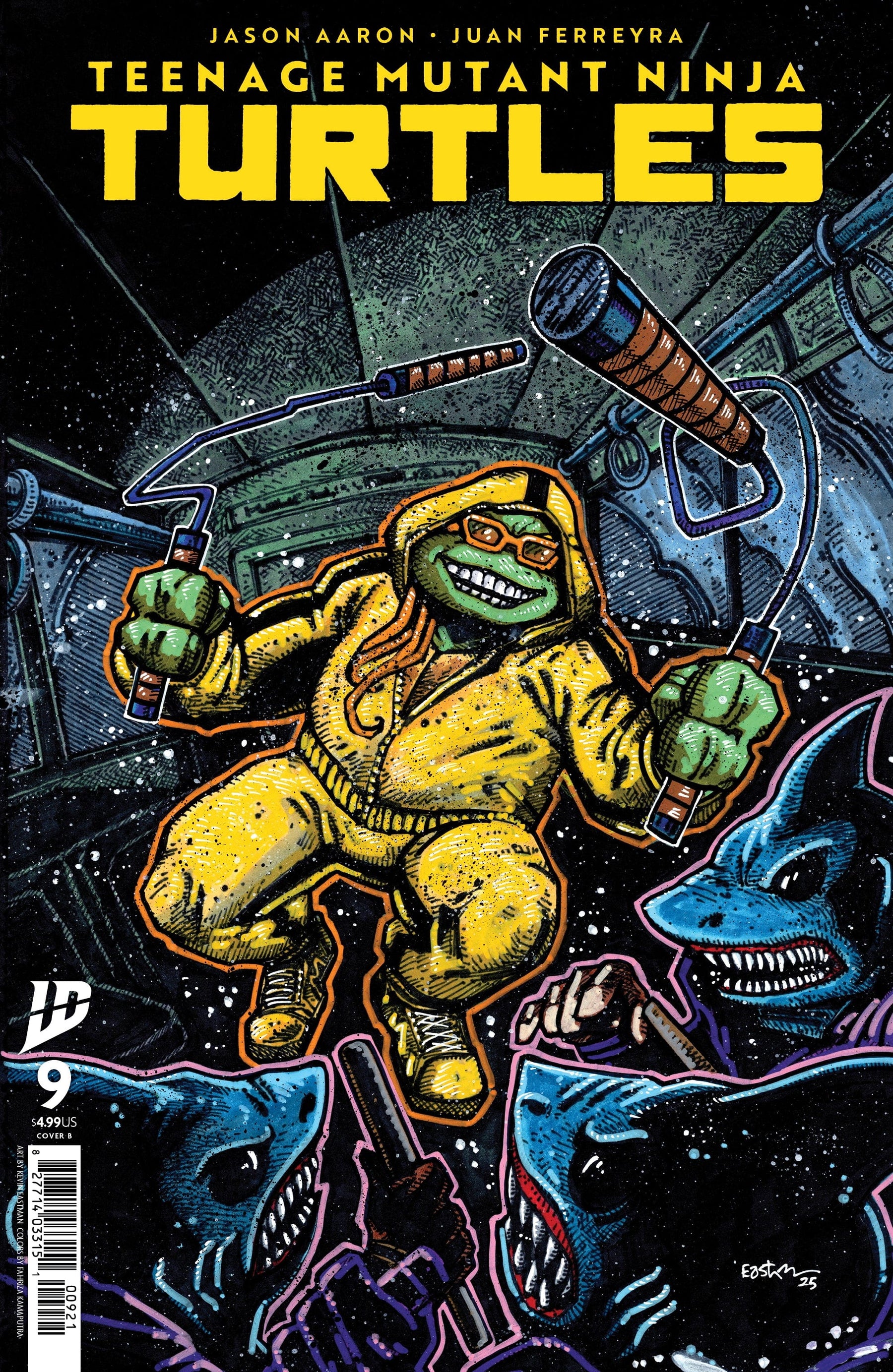 Teenage Mutant Ninja Turtles #9 Variant B (Eastman)