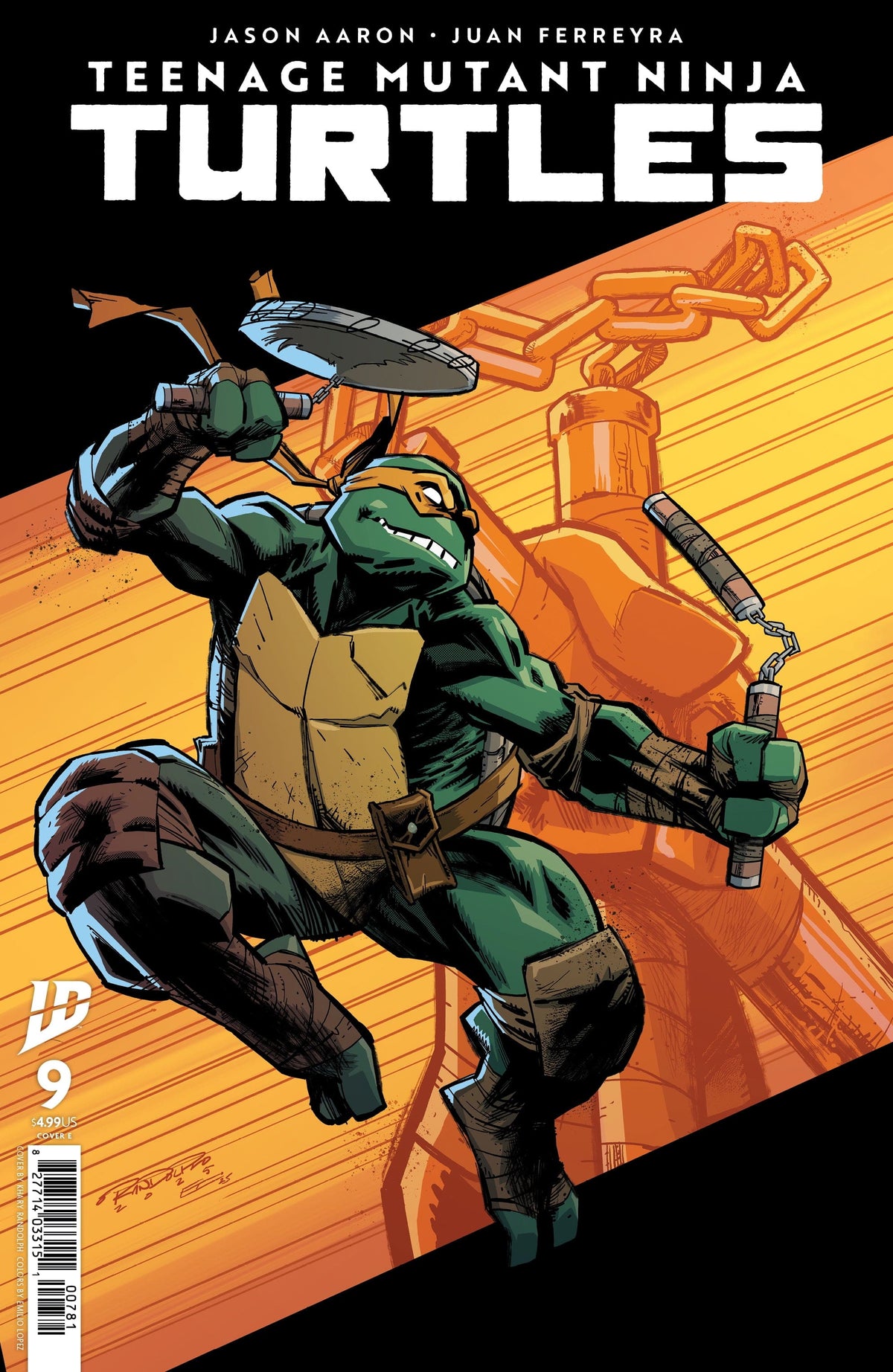 IDW Publishing Comic Books Teenage Mutant Ninja Turtles #9 Variant E (Randolph) 82771403315100981 PRH-82771403315100981