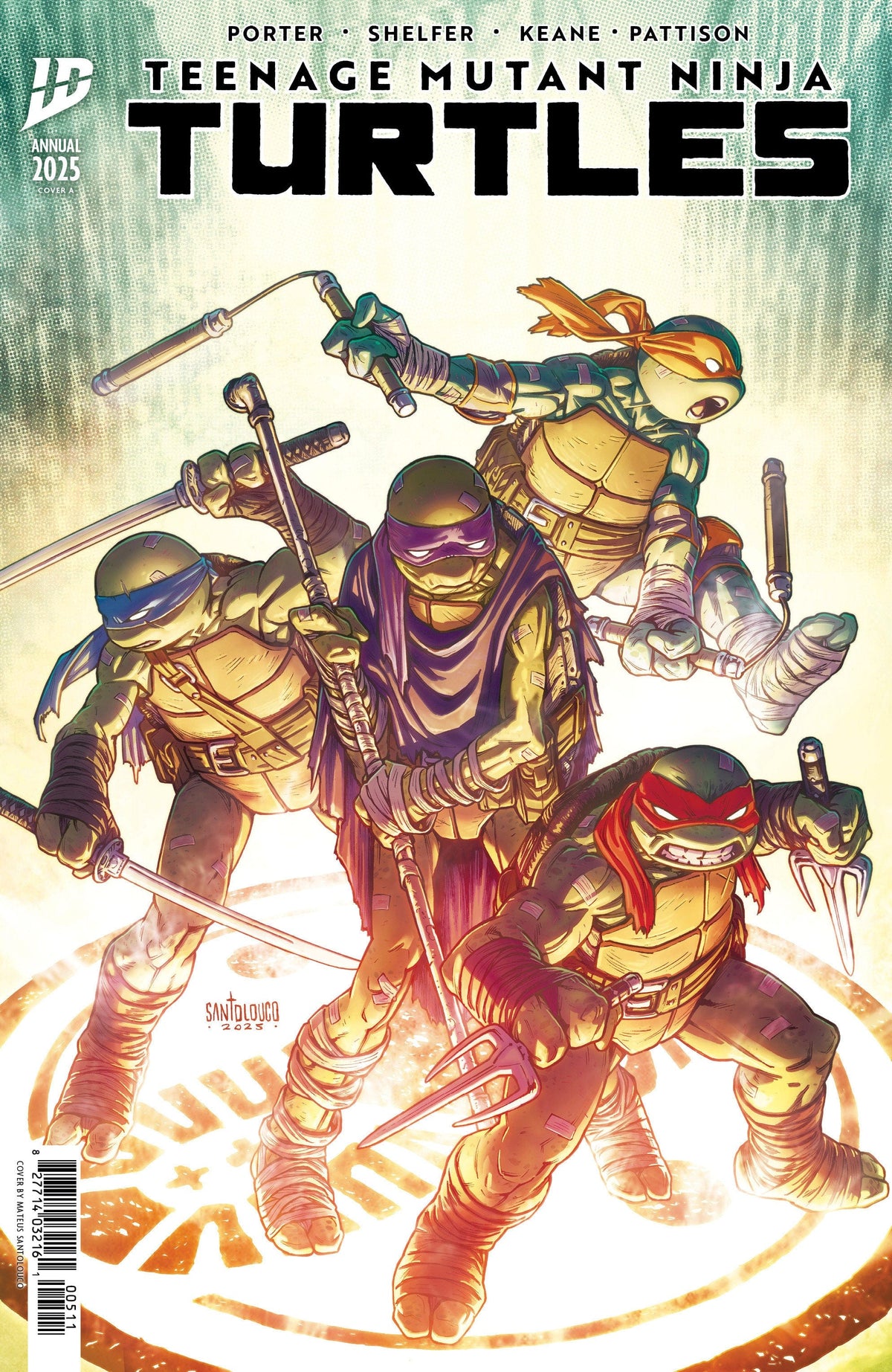 IDW Publishing Comic Books Teenage Mutant Ninja Turtles: Annual 2025 Cover A (Santolouco) 82771403462200111 PRH-82771403462200111