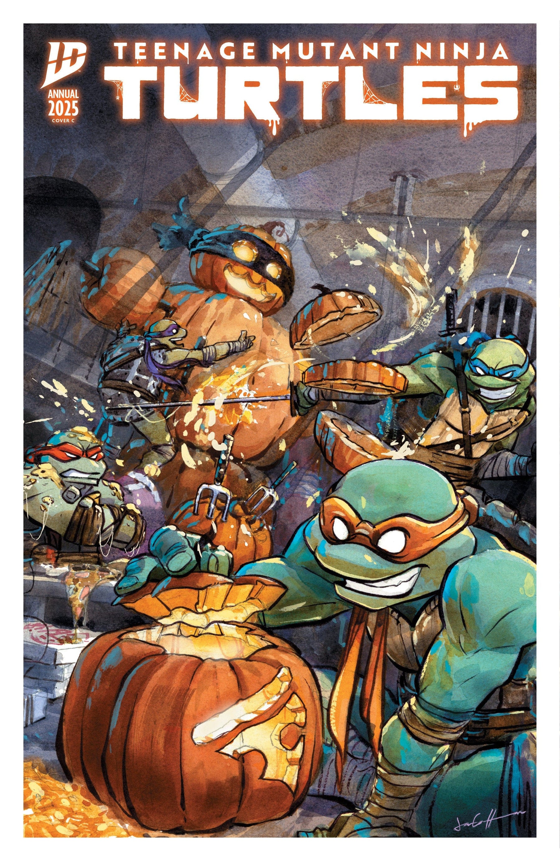 IDW Publishing Comic Books Teenage Mutant Ninja Turtles: Annual 2025 Variant C (Cullum Holiday Variant) 82771403462200131 PRH-82771403462200131