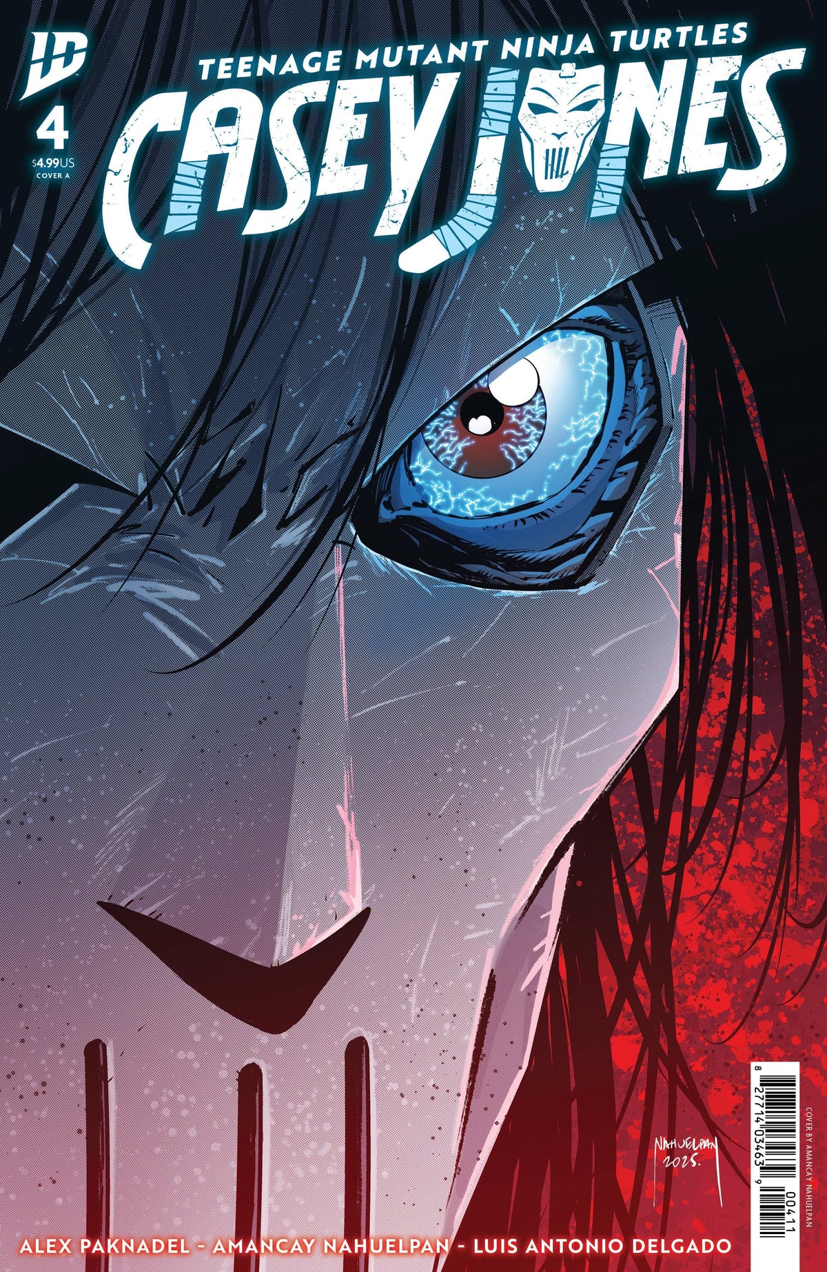 IDW Publishing Comic Books Teenage Mutant Ninja Turtles: Casey Jones #4 Cover A (Nahuelpan) 82771403463900411 PRH-82771403463900411