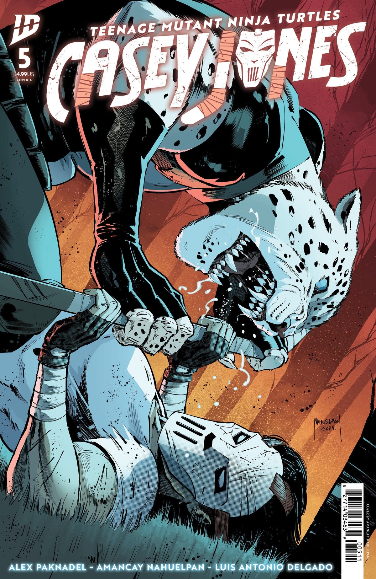 IDW Publishing Comic Books Teenage Mutant Ninja Turtles: Casey Jones #5 Cover A (Nahuelpan) 82771403463900511 PRH-82771403463900511