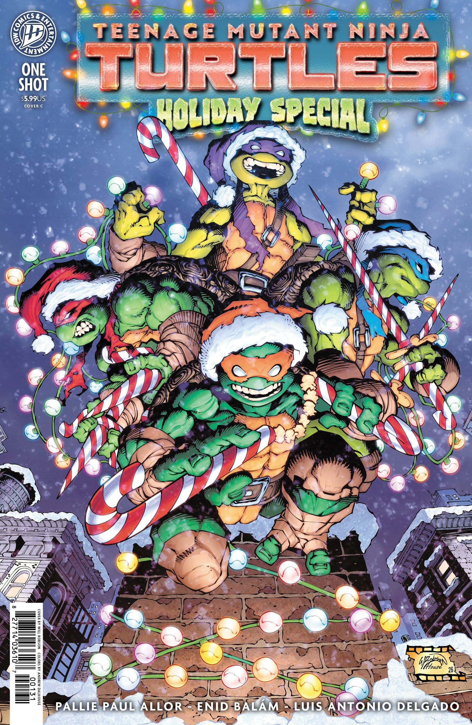 IDW Publishing Comic Books Teenage Mutant Ninja Turtles: Holiday Special Variant C (Robson) (Release Date: 12/09/2026) 82771403610700131 PRH-82771403610700131