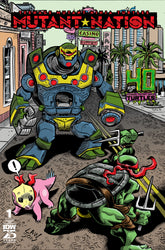IDW Publishing Comic Books Teenage Mutant Ninja Turtles: Mutant Nation #1 Variant 40th Anniversary (Lawson) 82771403339700141 PRH-82771403339700141