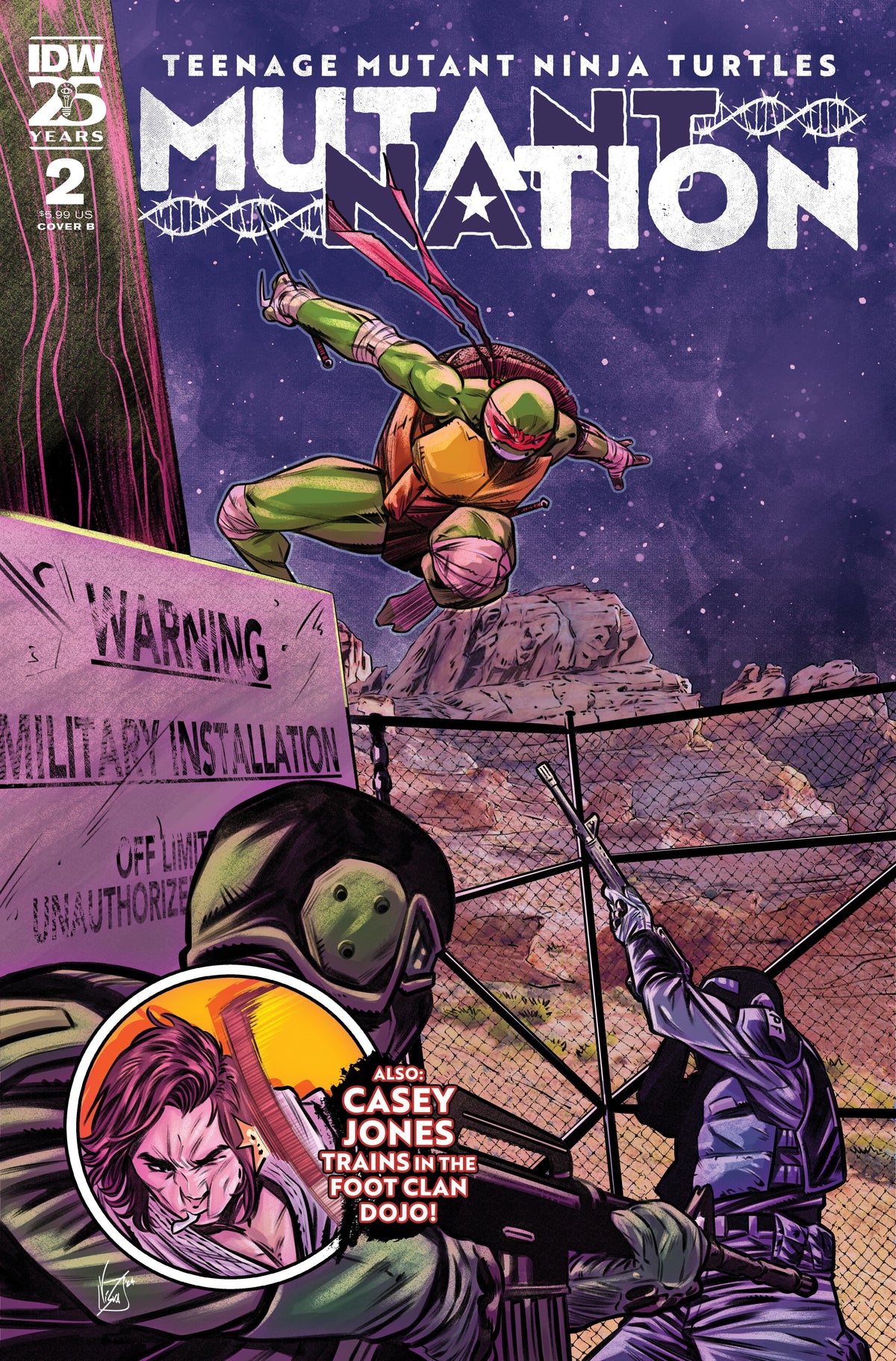 IDW Publishing Comic Books Teenage Mutant Ninja Turtles: Mutant Nation #2 Variant B (Federici) 82771403339700221 PRH-82771403339700221