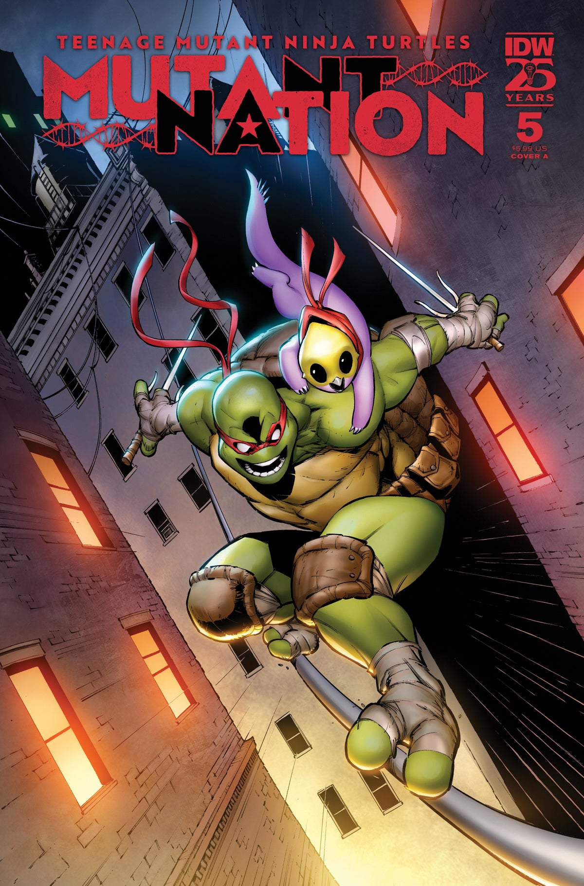 IDW Publishing Comic Books Teenage Mutant Ninja Turtles: Mutant Nation #5 Cover A (Dunbar) 82771403339700511 PRH-82771403339700511