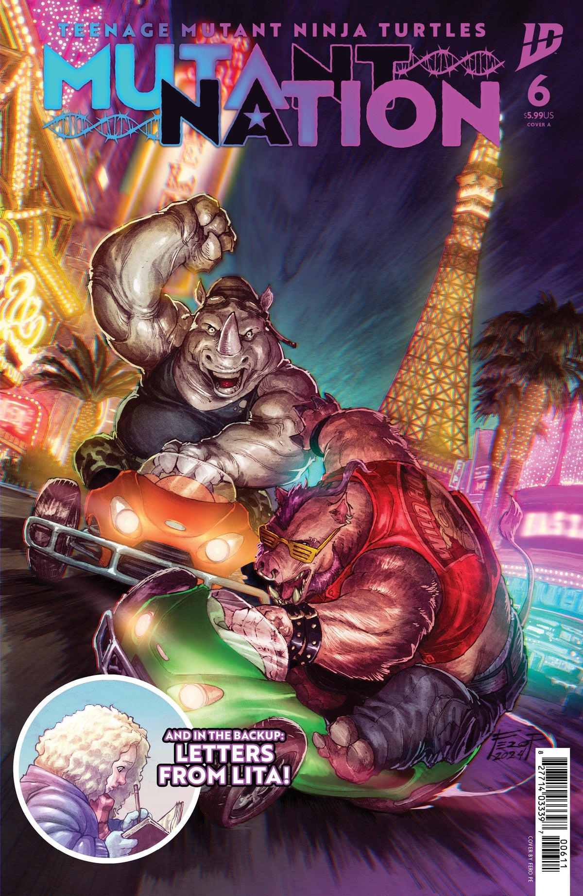 IDW Publishing Comic Books Teenage Mutant Ninja Turtles: Mutant Nation #6 Cover A (Pe) 82771403339700611 PRH-82771403339700611