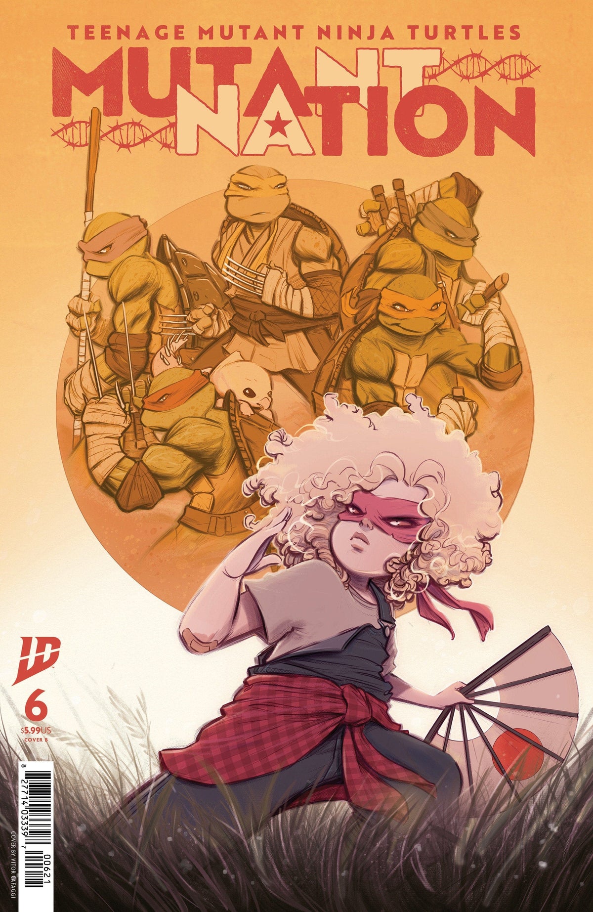 IDW Publishing Comic Books Teenage Mutant Ninja Turtles: Mutant Nation #6 Variant B (Cafaggi) 82771403339700621 PRH-82771403339700621