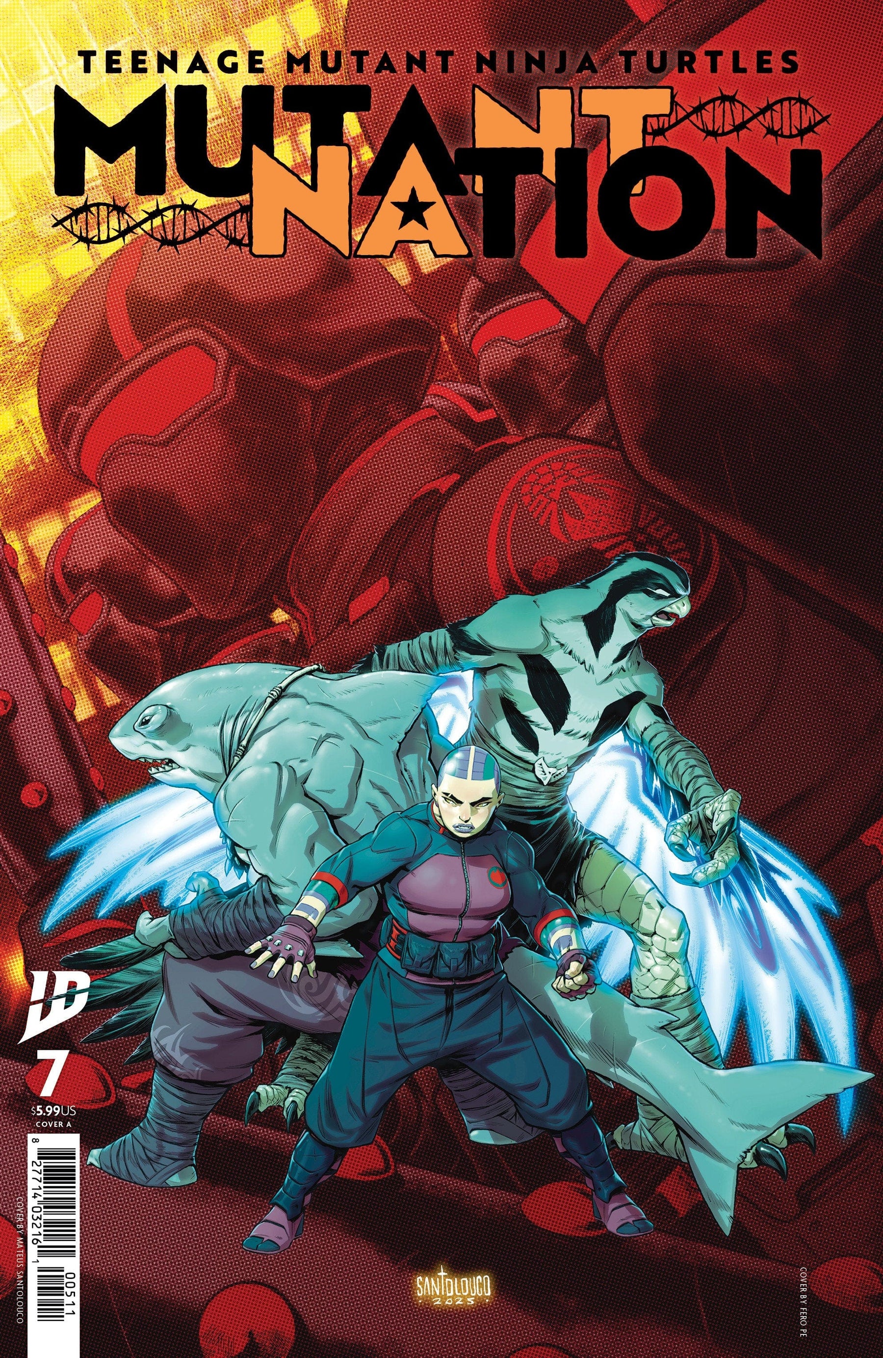 Teenage Mutant Ninja Turtles: Mutant Nation #7 Cover A (Santolouco)