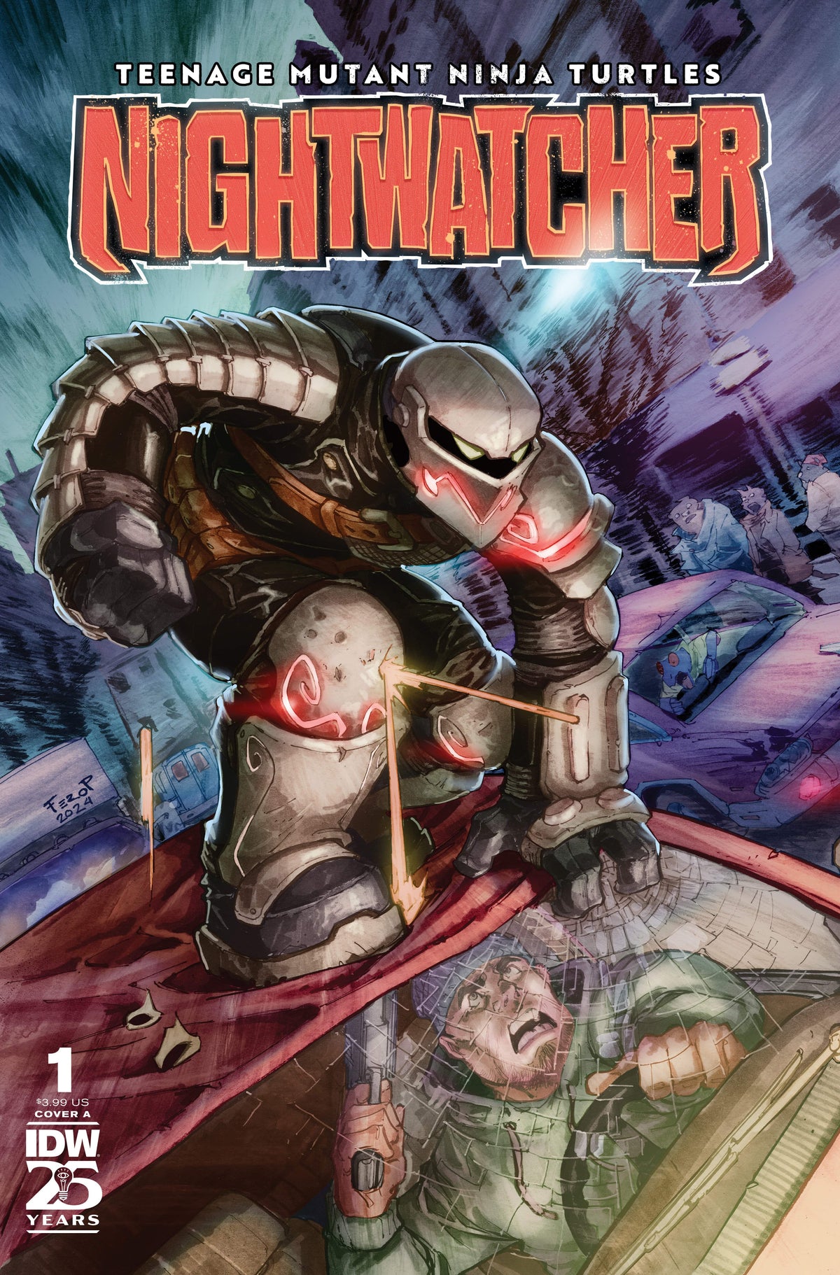 IDW Publishing Comic Books Teenage Mutant Ninja Turtles: Nightwatcher #1 Cover A (Pe) 82771403331100111 PRH-82771403331100111