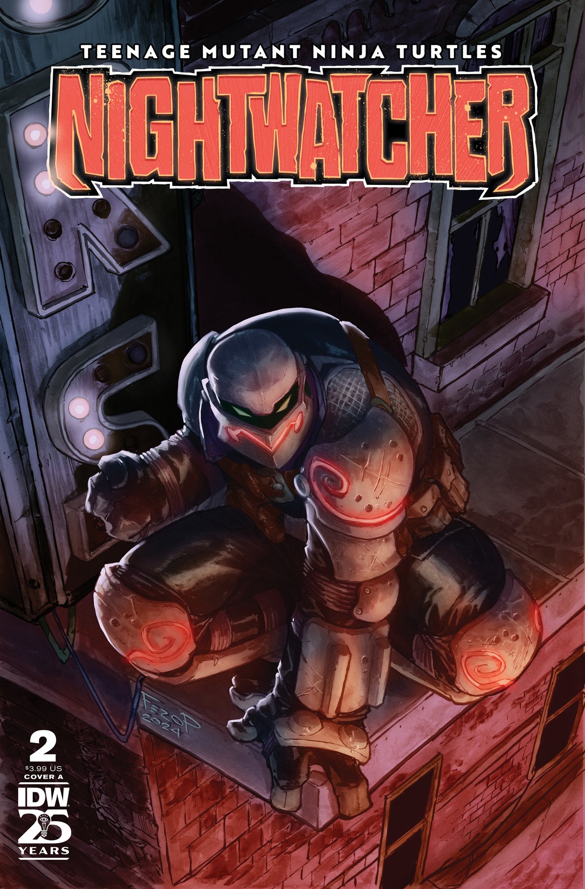 IDW Publishing Comic Books Teenage Mutant Ninja Turtles: Nightwatcher #2 Cover A (Pe) 82771403331100211 PRH-82771403331100211