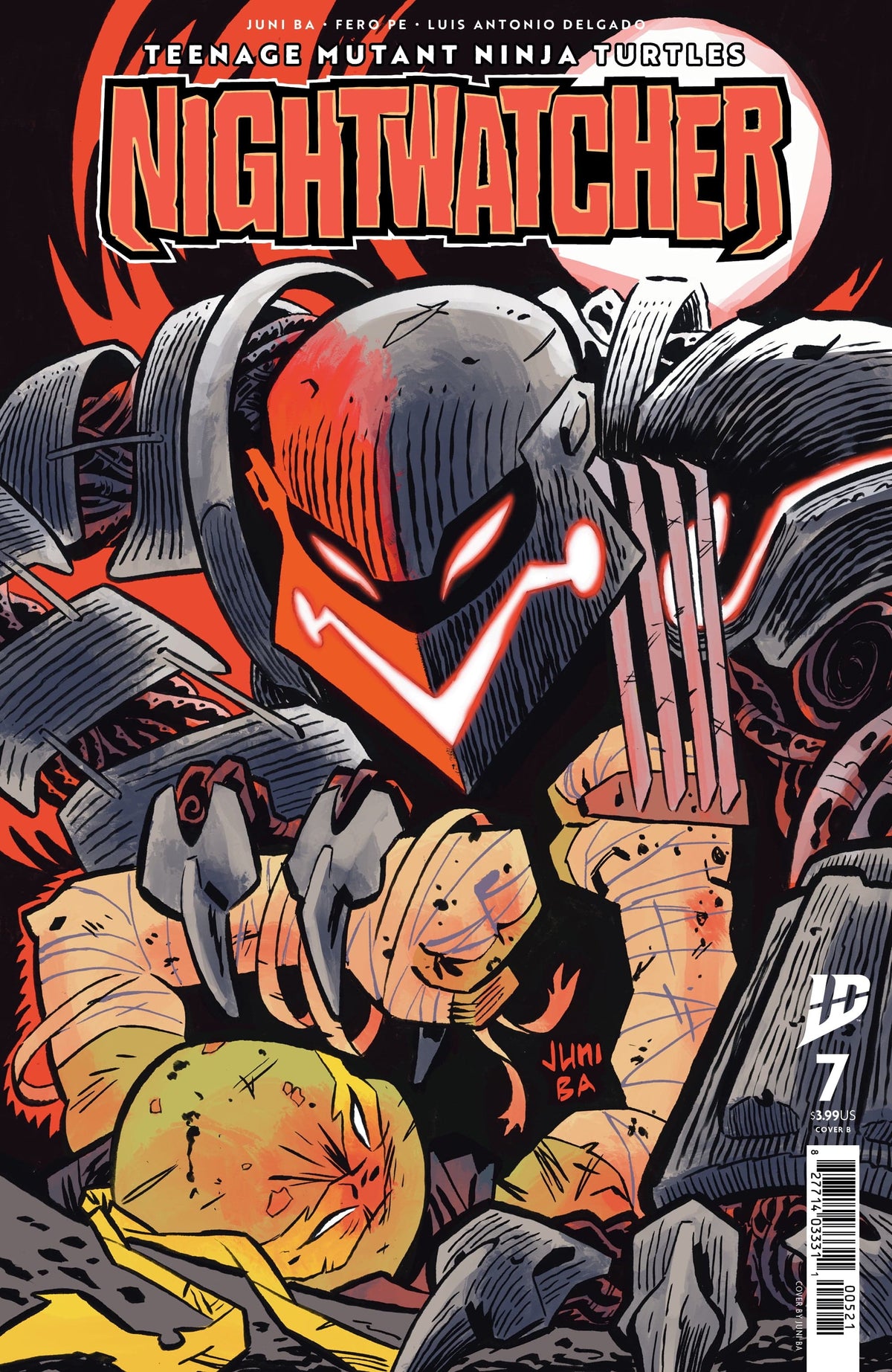 IDW Publishing Comic Books Teenage Mutant Ninja Turtles: Nightwatcher #7 Variant B (Ba) 82771403331100721 PRH-82771403331100721