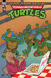 IDW Publishing Comic Books Teenage Mutant Ninja Turtles: Saturday Morning Adventures #16 Variant B (Kazaleh) 82771403150801621 PRH-82771403150801621