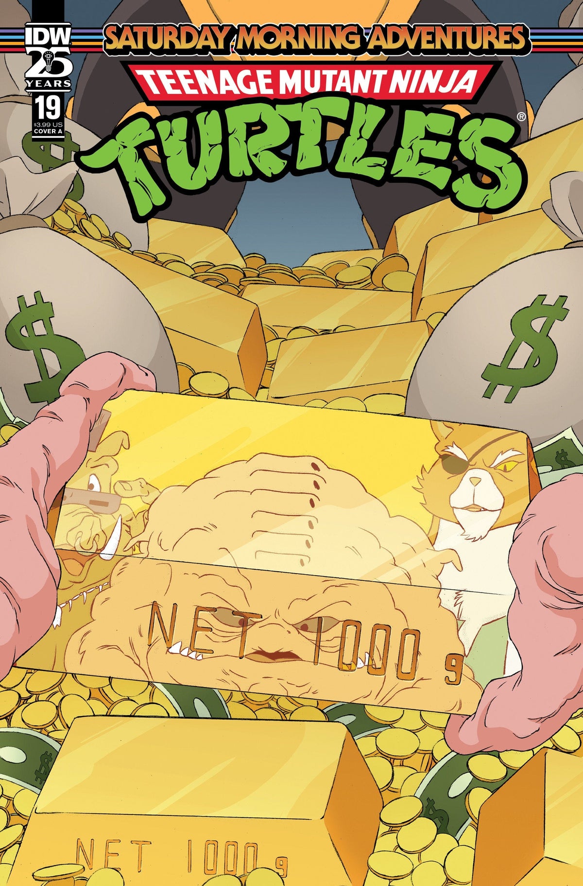 IDW Publishing Comic Books Teenage Mutant Ninja Turtles: Saturday Morning Adventures #19 Cover A (Schoening) 82771403150801911 PRH-82771403150801911