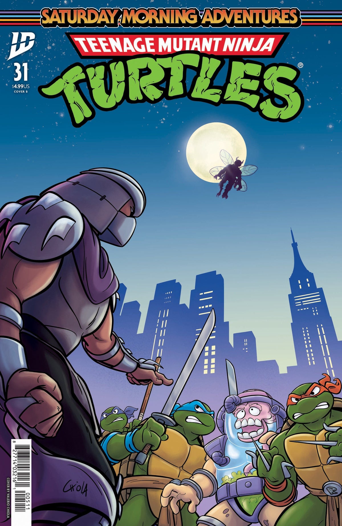 IDW Publishing Comic Books Teenage Mutant Ninja Turtles: Saturday Morning Adventures #31 Variant B (Chiola ) 82771403150803121 PRH-82771403150803121