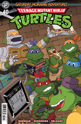 IDW Publishing Comic Books Teenage Mutant Ninja Turtles: Saturday Morning Adventures #40 Cover A (Schoening) (Release Date: 08/26/2026) 82771403150804011 PRH-82771403150804011