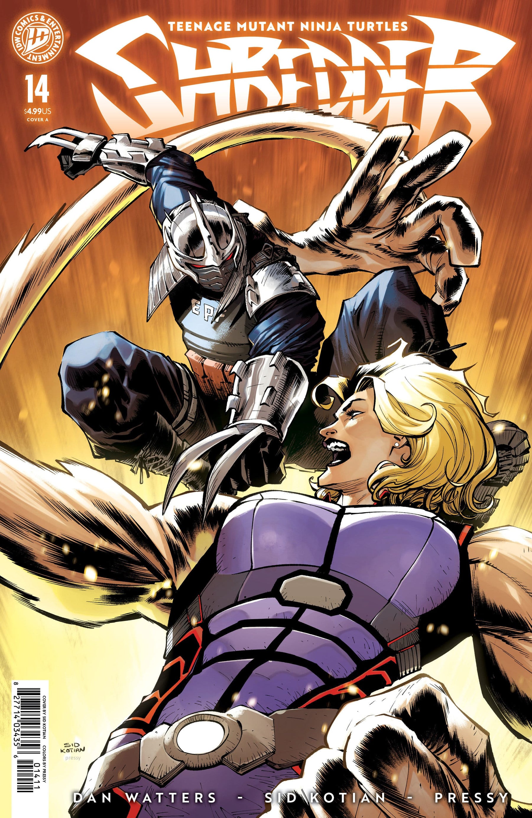 Teenage Mutant Ninja Turtles: Shredder #14 Cover A (Kotian) (Release Date: 11/25/2026)