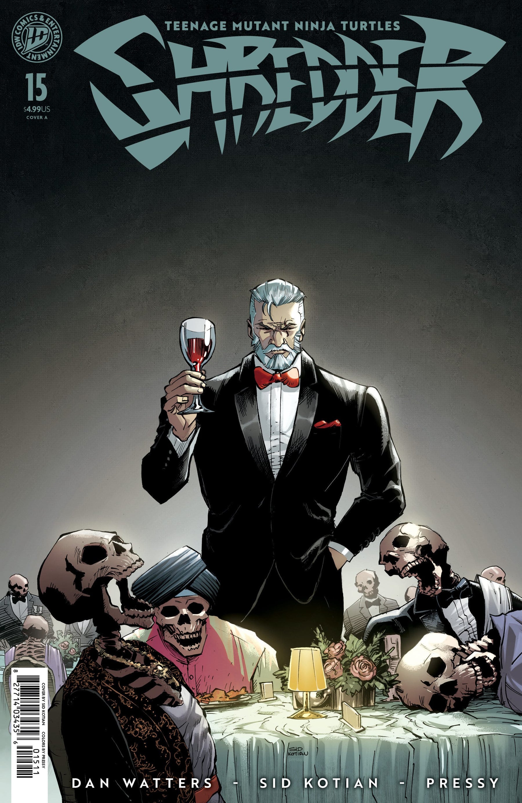 Teenage Mutant Ninja Turtles: Shredder #15 Cover A (Kotian) (Release Date: 12/23/2026)