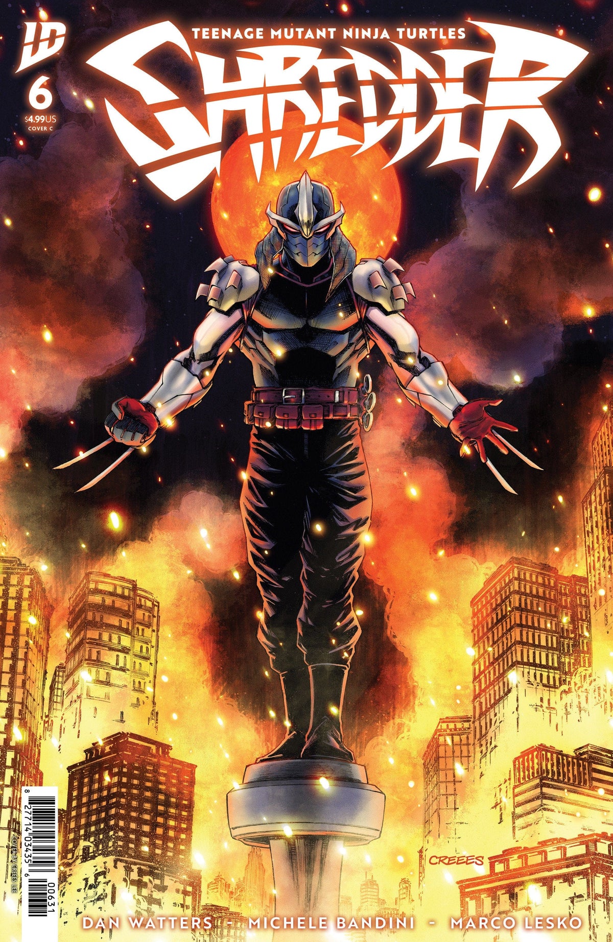IDW Publishing Comic Books Teenage Mutant Ninja Turtles: Shredder #6 Variant C (Creees Lee) 82771403435600631 PRH-82771403435600631