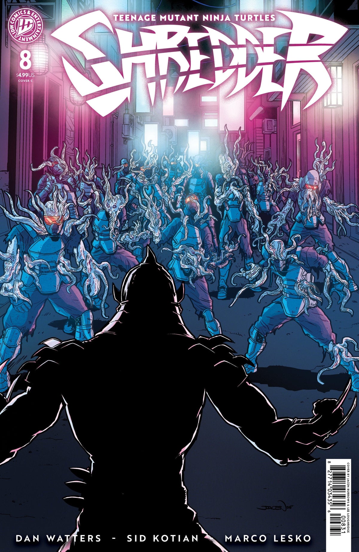 IDW Publishing Comic Books Teenage Mutant Ninja Turtles: Shredder #8 Variant C (Burrows) 82771403435600831 PRH-82771403435600831