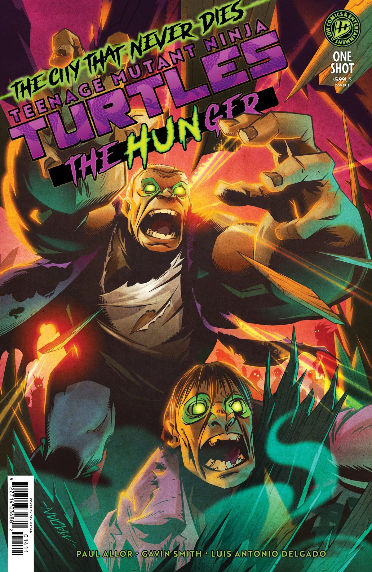 IDW Publishing Comic Books Teenage Mutant Ninja Turtles: The Hunger Variant B (Madan) (Release Date: 09/30/2026) 82771403593300121 PRH-82771403593300121
