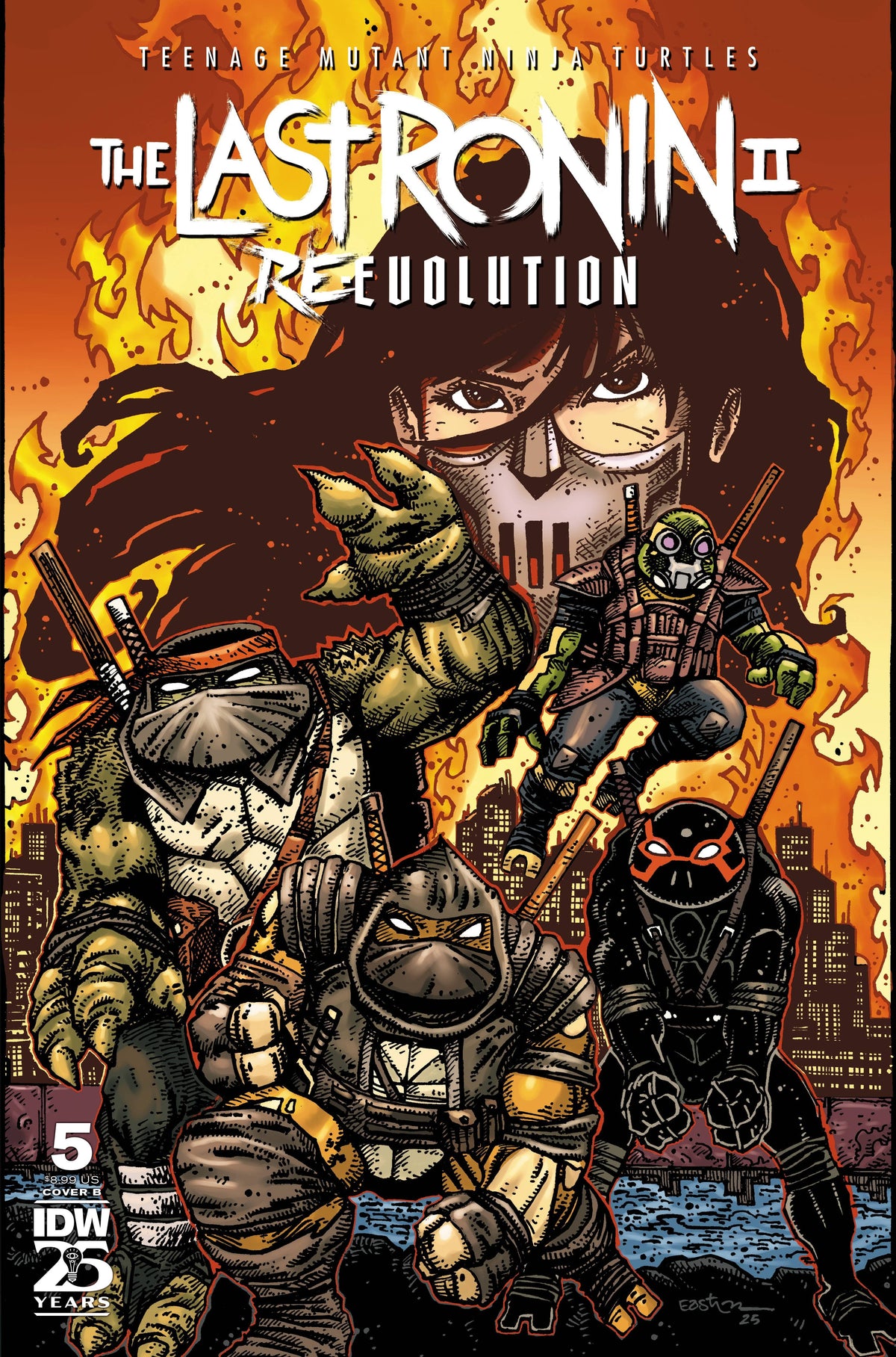 IDW Publishing Comic Books Teenage Mutant Ninja Turtles: The Last Ronin II Re-Evolution #5 Variant B (Eastman) 82771403180500521 PRH-82771403180500521