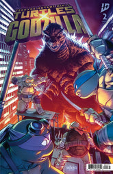 IDW Publishing Comic Books Teenage Mutant Ninja Turtles x Godzilla #2 Variant C (Santolouco) 82771403482000231 PRH-82771403482000231