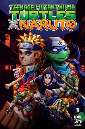 IDW Publishing Comic Books TEENAGE MUTANT NINJA TURTLES X NARUTO #1 VARIANT D (MONCAYO) 82771403358800141 PRH-82771403358800141