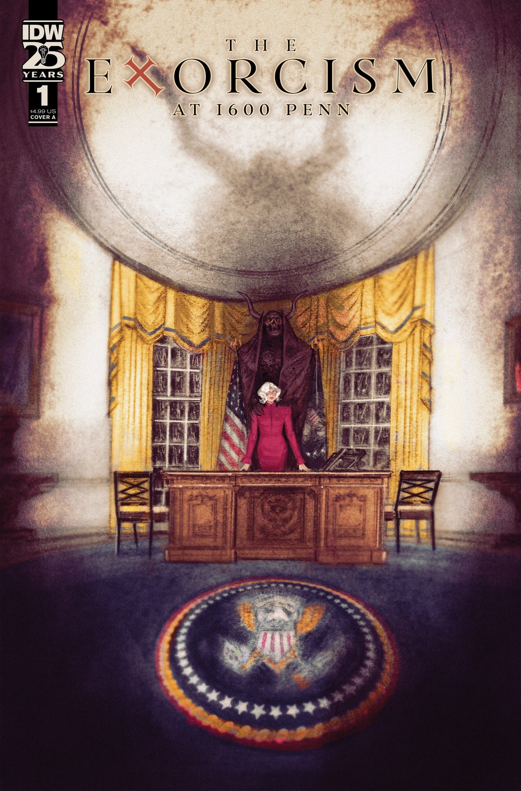 THE EXORCISM AT 1600 PENN #1 COVER A (DEL REY)