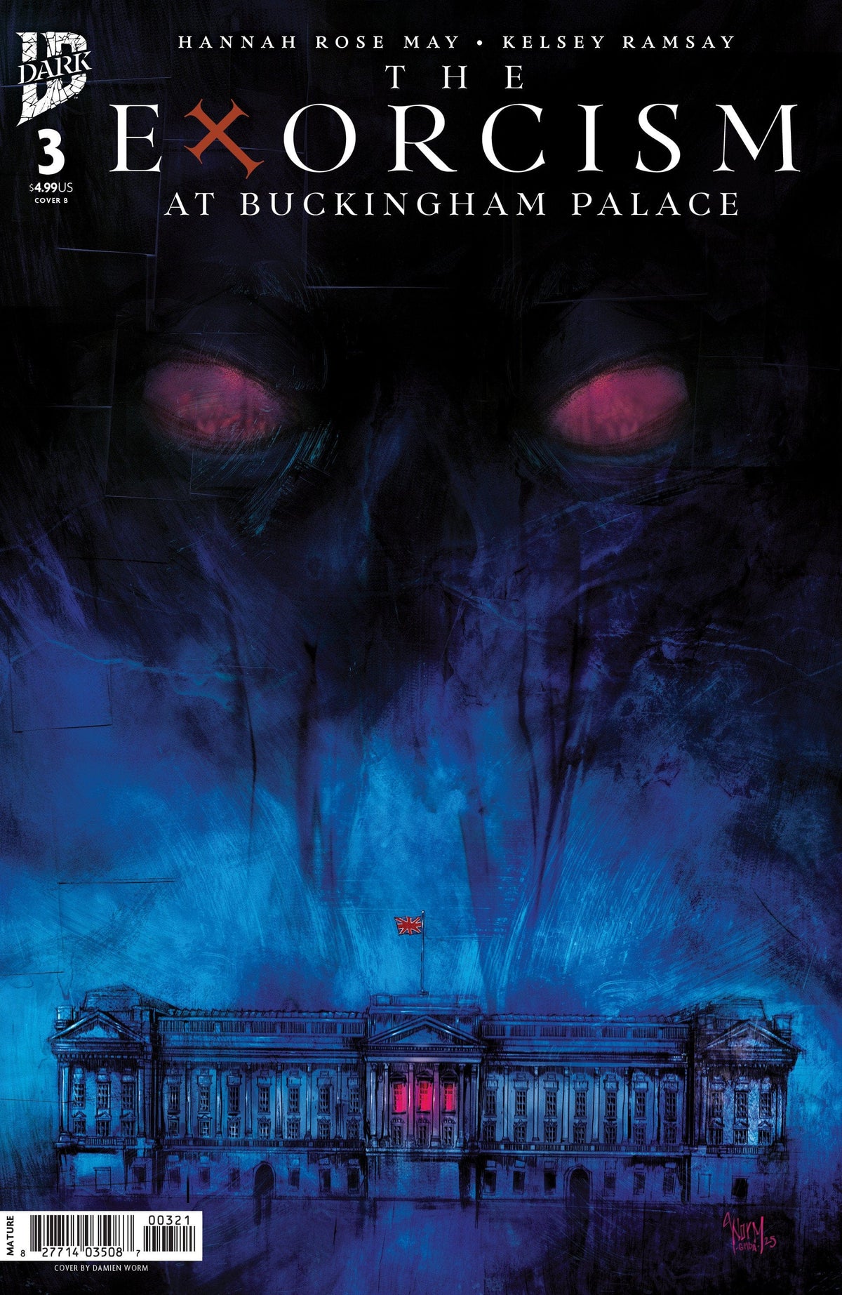 IDW Publishing Comic Books The Exorcism at Buckingham Palace #3 Variant B (Damien Worm) 82771403508700321 PRH-82771403508700321