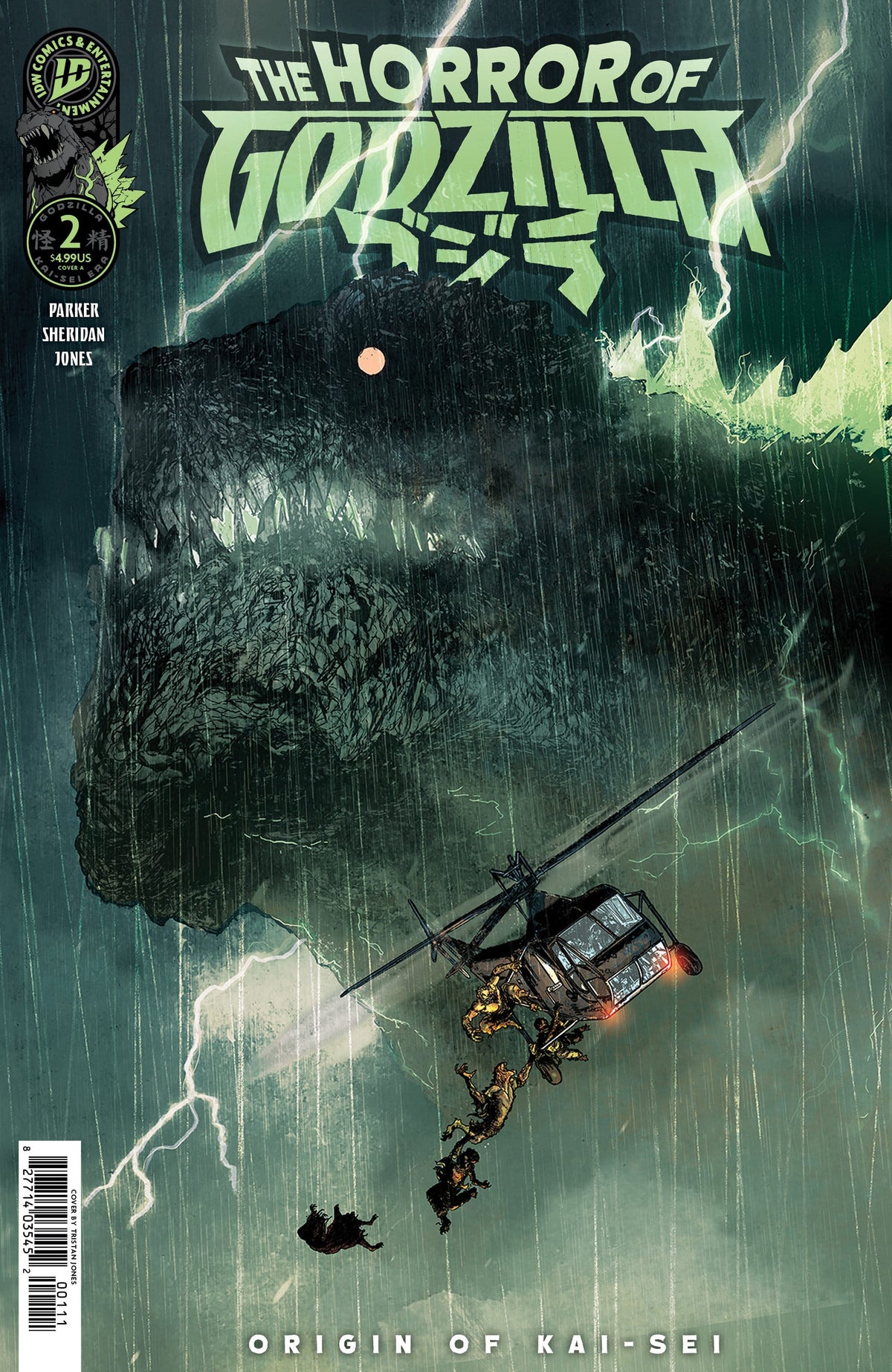IDW Publishing Comic Books The Horror of Godzilla [Kai-Sei Era] #2 Cover A (Jones) (Release Date: 09/16/2026) 82771403545200211 PRH-82771403545200211