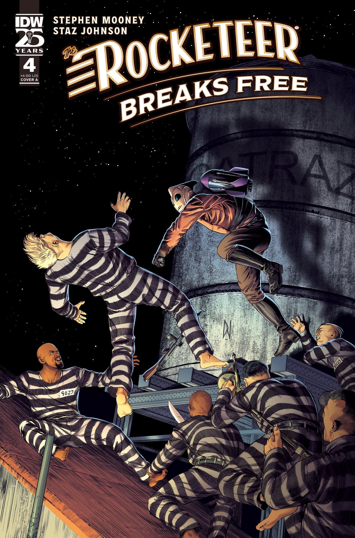 IDW Publishing Comic Books THE ROCKETEER: BREAKS FREE #4 COVER A (WHEATLEY) 82771403317500411 PRH-82771403317500411