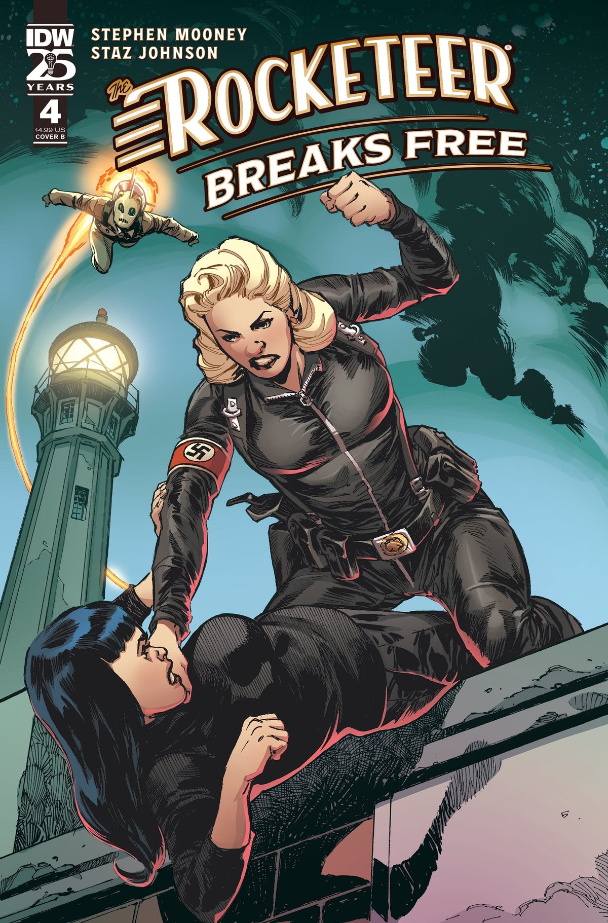 IDW Publishing Comic Books THE ROCKETEER: BREAKS FREE #4 VARIANT B (JOHNSON) 82771403317500421 PRH-82771403317500421
