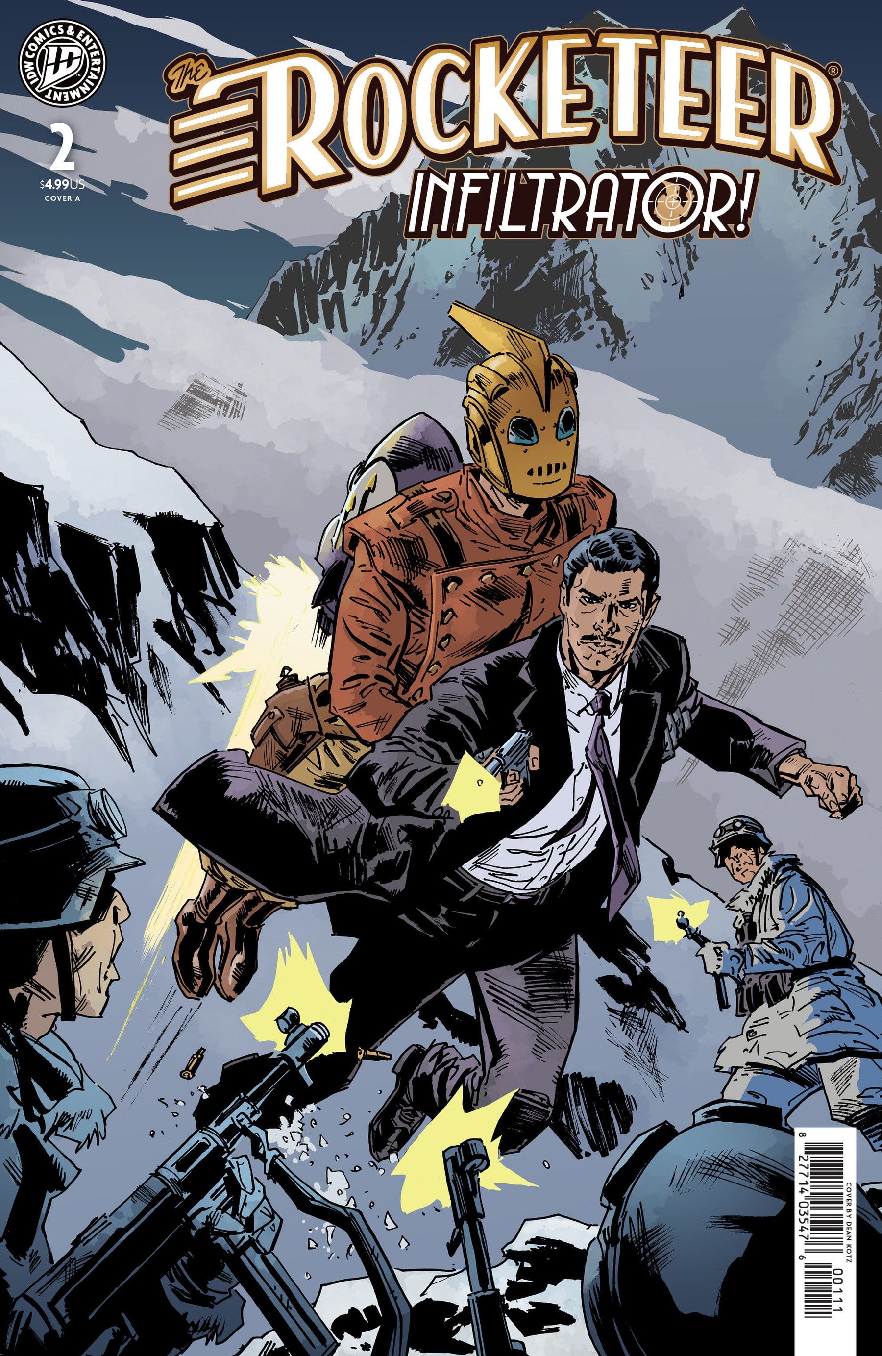 The Rocketeer: Infiltrator! #2 Cover A (Kotz) (Release Date: 08/26/2026)