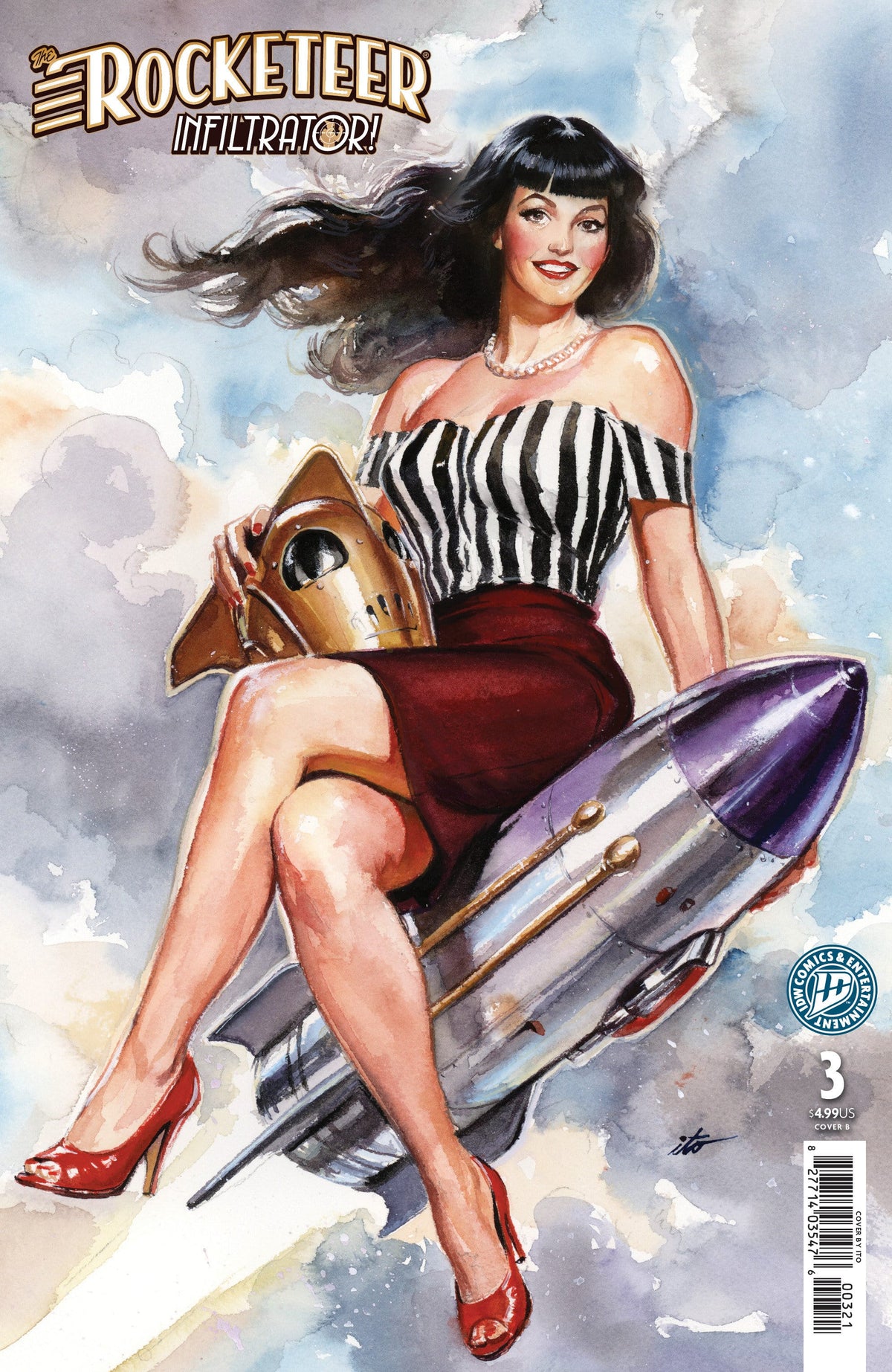 IDW Publishing Comic Books The Rocketeer: Infiltrator! #3 Variant B (Ito) (Release Date: 09/23/2026) 82771403547600321 PRH-82771403547600321
