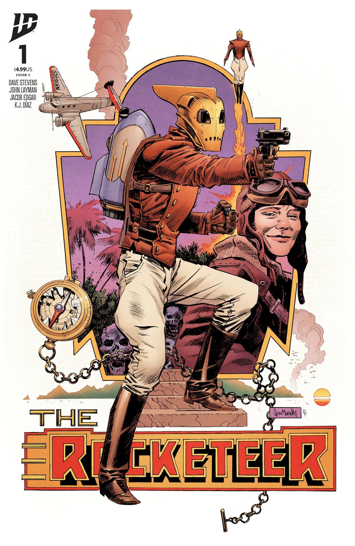 IDW Publishing Comic Books The Rocketeer: The Island #1 Variant C (Murphy) 82771403502500131 PRH-82771403502500131