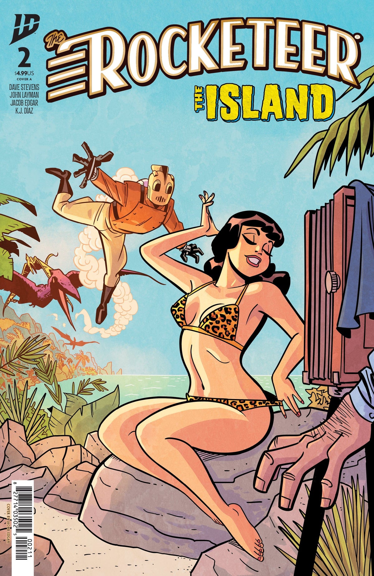 IDW Publishing Comic Books The Rocketeer: The Island #2 Cover A (Edgar) 82771403502500211 PRH-82771403502500211