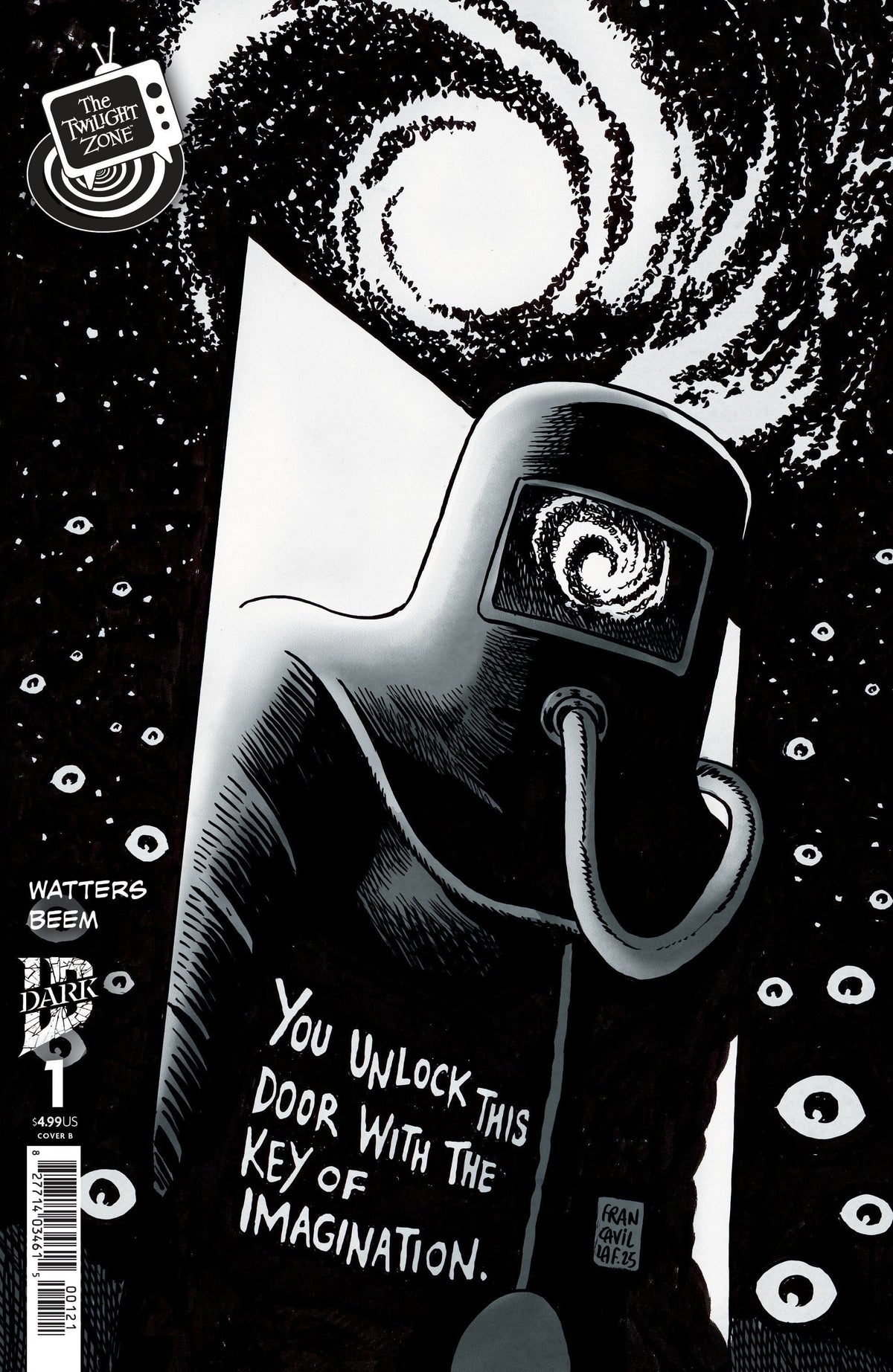 IDW Publishing Comic Books The Twilight Zone #1 Variant B (Francavilla) 82771403461500121 PRH-82771403461500121
