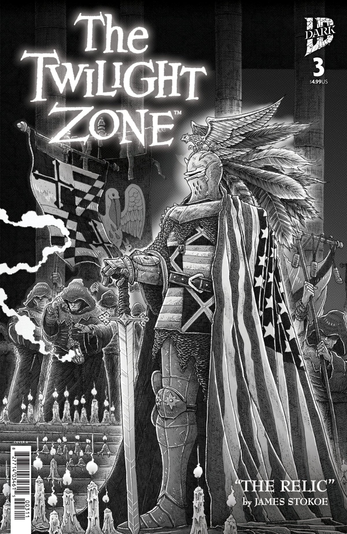 IDW Publishing Comic Books The Twilight Zone #3 Cover A (Stokoe) 82771403461500311 PRH-82771403461500311