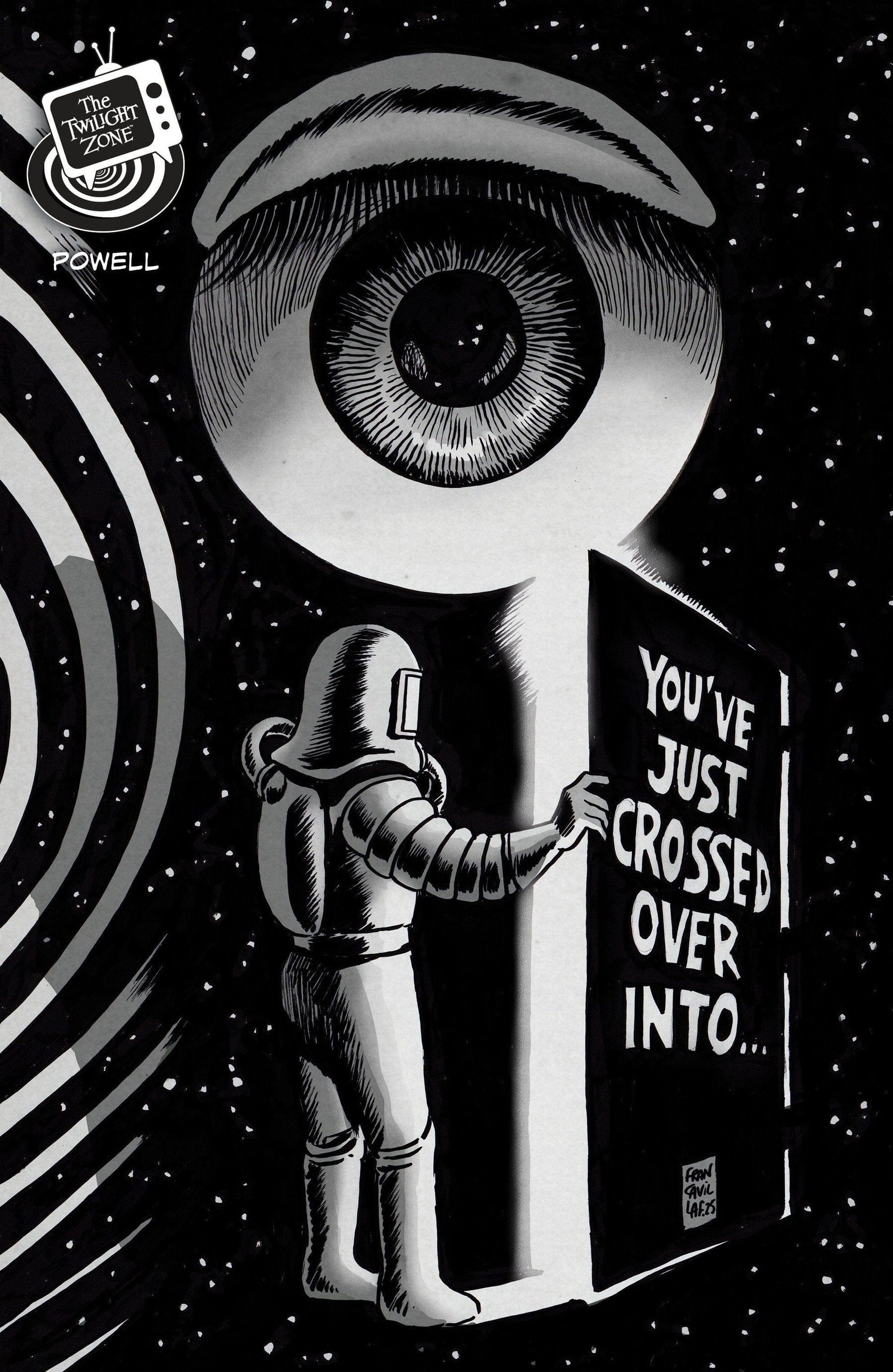 The Twilight Zone #4 Variant B (Francavilla Connecting Cover)